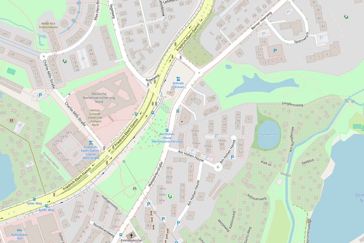 Karte: Berner Heerweg 2-4, 22159 Hamburg